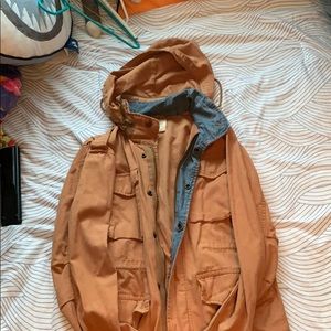 Obey parka with hood MD